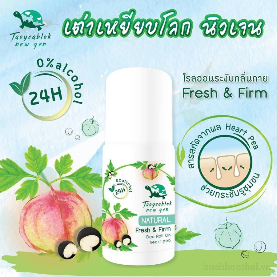 Lăņ khử mùi Taoyeablok New Gen Fresh &amp; Firm Deo Roll On Thái Lan