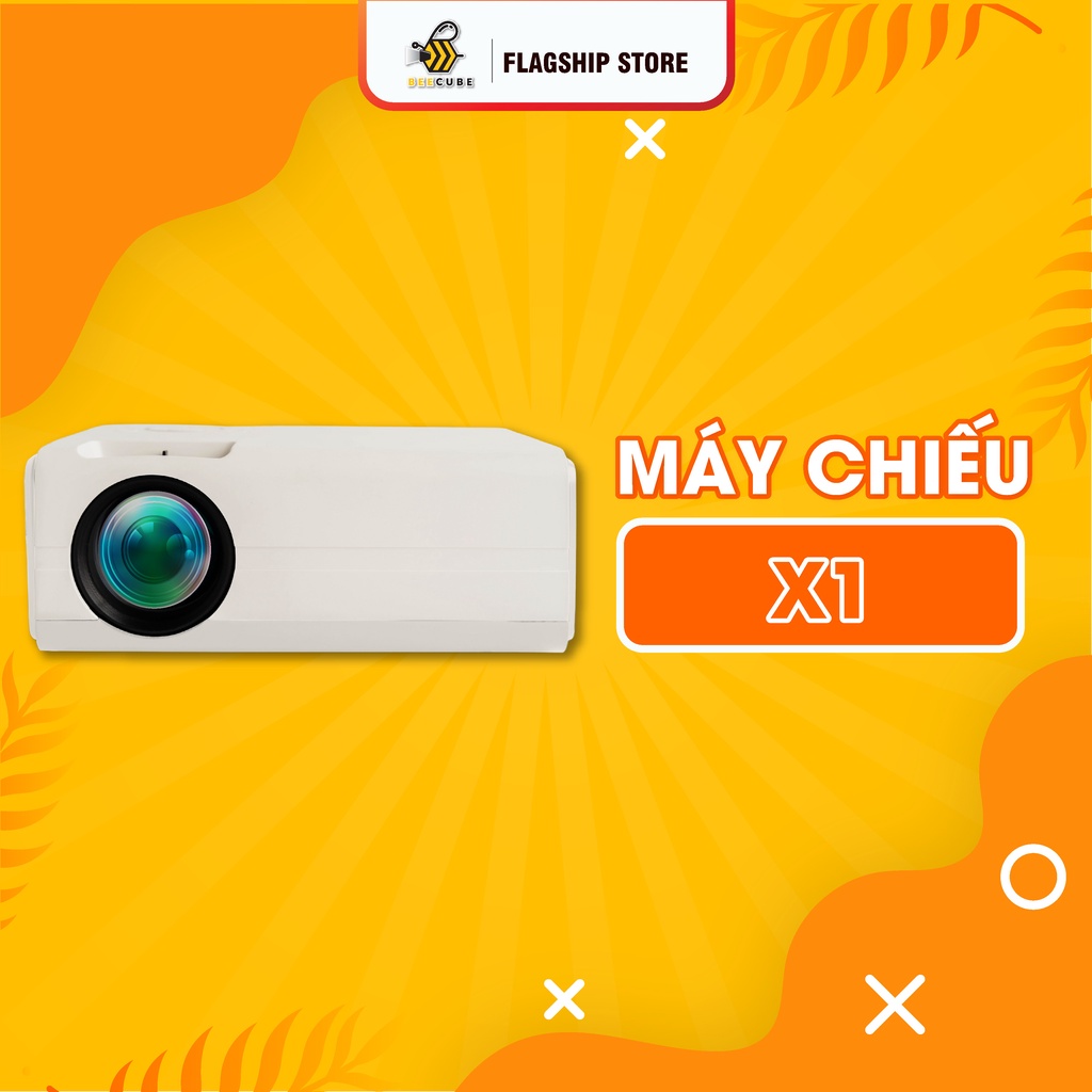 [Mã BMBAU300 giảm 7% đơn 499K] Máy Chiếu Phim Mini Beecube X1 Độ Phân Giải HD- Bảo Hành Chính Hãng 12 Tháng