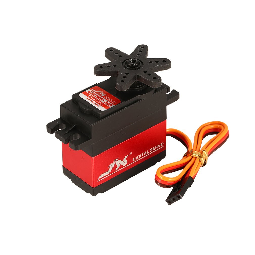 Động Cơ Servo Jx PDI-6221MG 20KG 360 Độ Cho Thuyền Điều Khiển Từ Xa 1/10 1/8