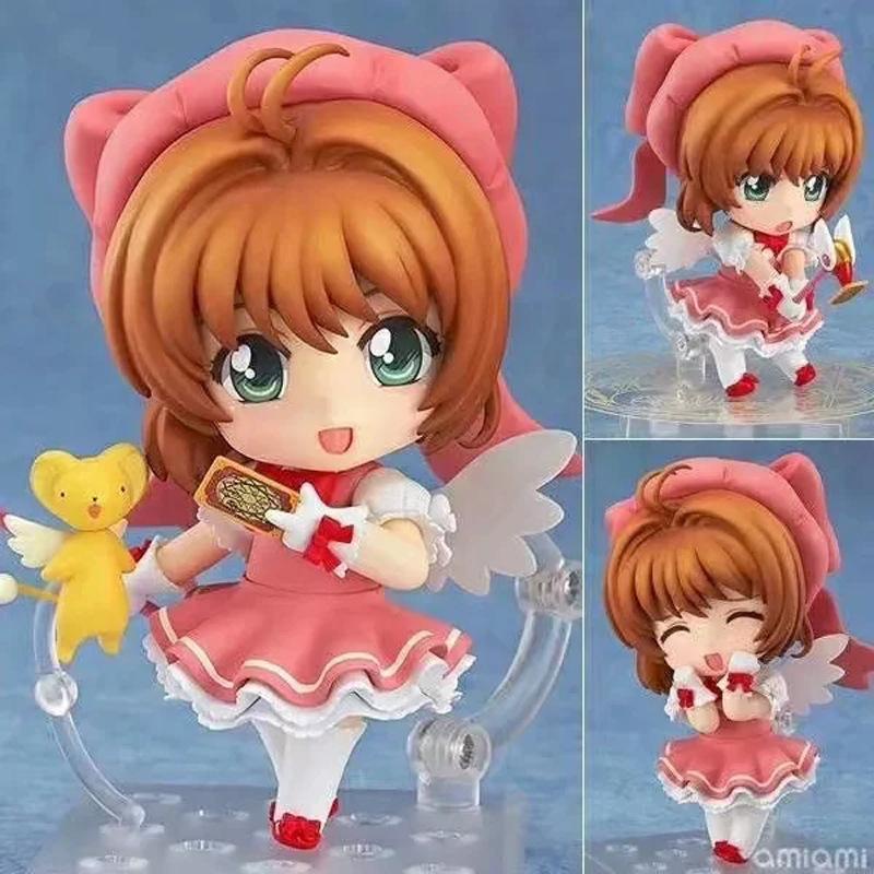Mô hình nhân vật Nendoroid Cardcaptor Sakura Thủ lĩnh thẻ bài anime chibi trang trí trưng bày đẹp