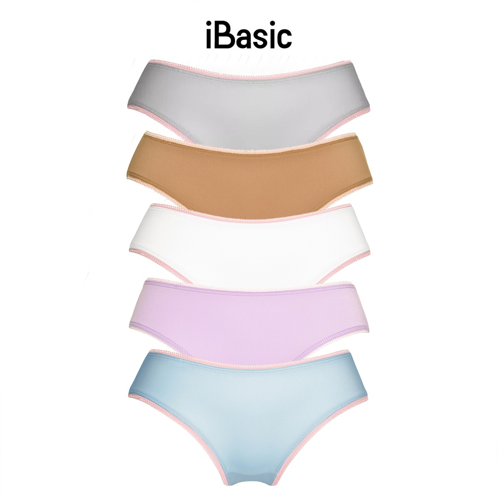 Combo 5 quần lót nữ thun lạnh bikini iBasic V199-3