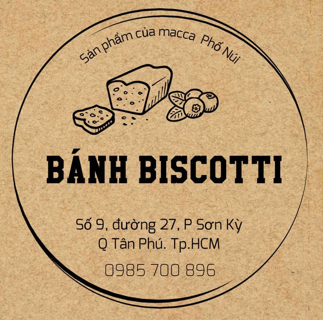 Bánh biscotti handmade