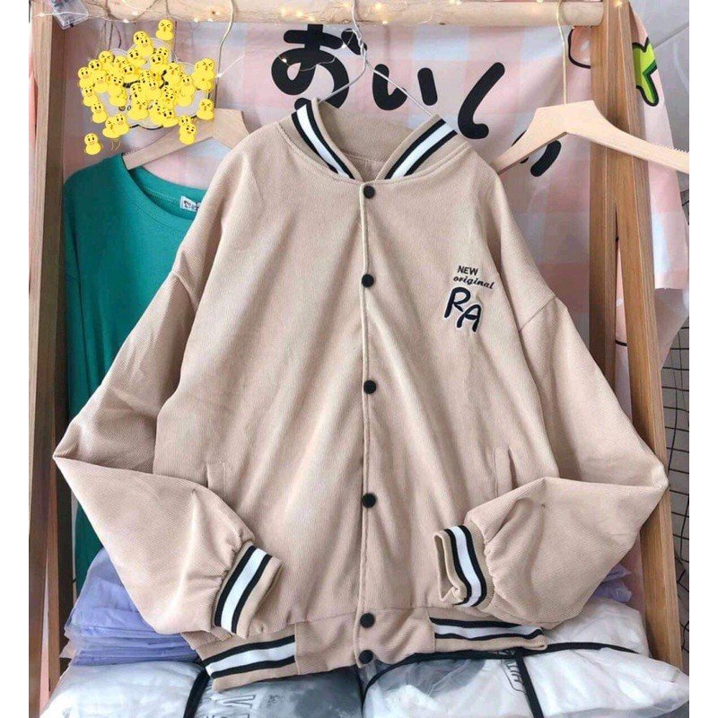 Áo khoác nhưng dạng bomber logo RA-T