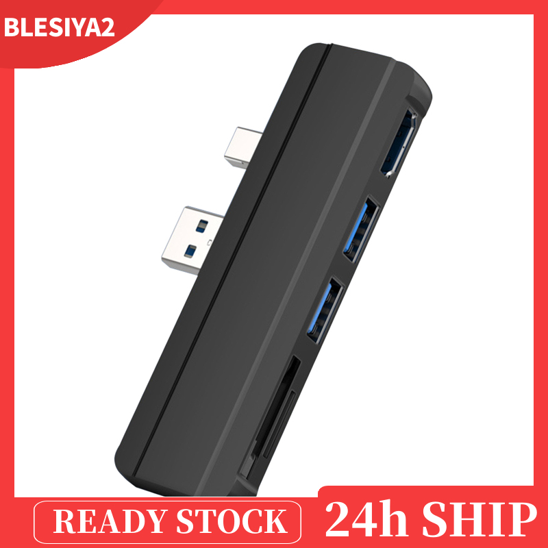 (Hàng Mới Về) Đầu Đọc Thẻ Tf 5 Trong 1 Usb Hub Cho Máy Surface Pro 3 Laptop | BigBuy360 - bigbuy360.vn