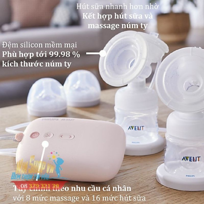 Máy hút sữa Philips Avent SCF 393/11