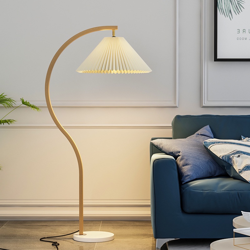 Đèn Sàn Xếp Ly Vintage Cổ Điển Đơn Giản Hiện Đại