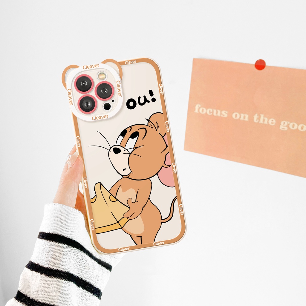 Ốp lưng iphone camera gấu Clever 6/6plus/6s/6splus/7/7plus/8/8plus/x/xs/11/12/13/14/pro/max/promax/plus/shin/case