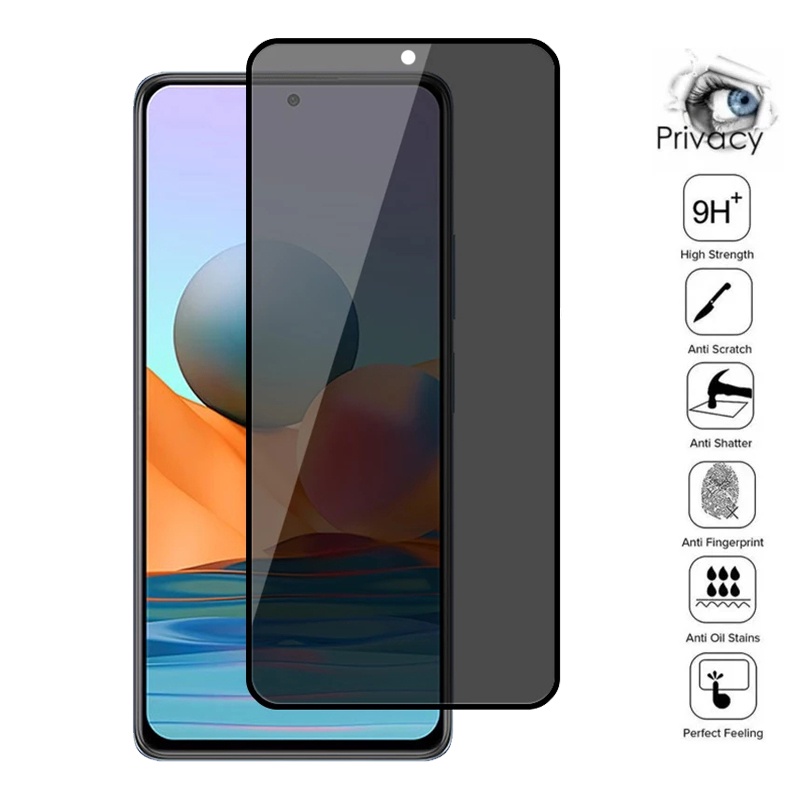 Kính Cường Lực Chống Nhìn Trộm Bảo Vệ Màn Hình Cho Xiaomi Poco X4 F4 GT F3 M3 Pro 5G Xiomi Poco X4GT