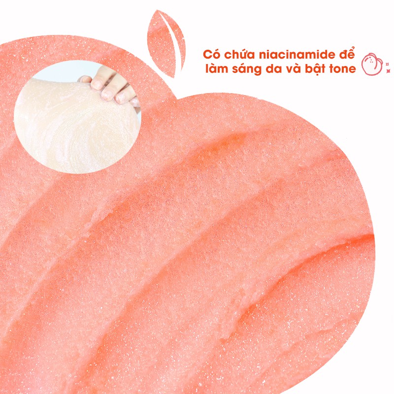 Tẩy da chết toàn thân muối hồng Chioture Himalayan Pink Salt Body Scrub an toàn cho mọi loại da 350g | WebRaoVat - webraovat.net.vn