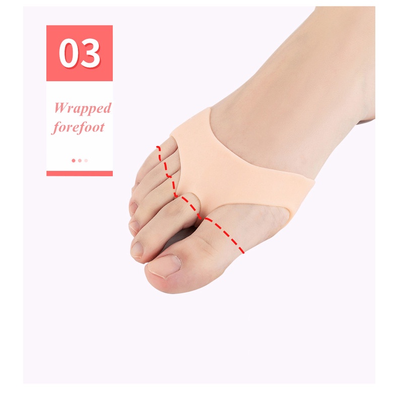 1 Cặp Miếng Lót Giày Cao Gót Bằng Silicone Gel Mềm Thoáng Khí