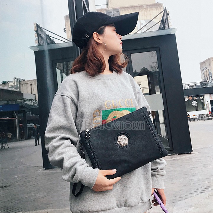 Túi Cầm tay - Ví Cầm Tay Nam/ Nữ - Cao Cấp - ETONWEAG - Mã DP903 | BigBuy360 - bigbuy360.vn