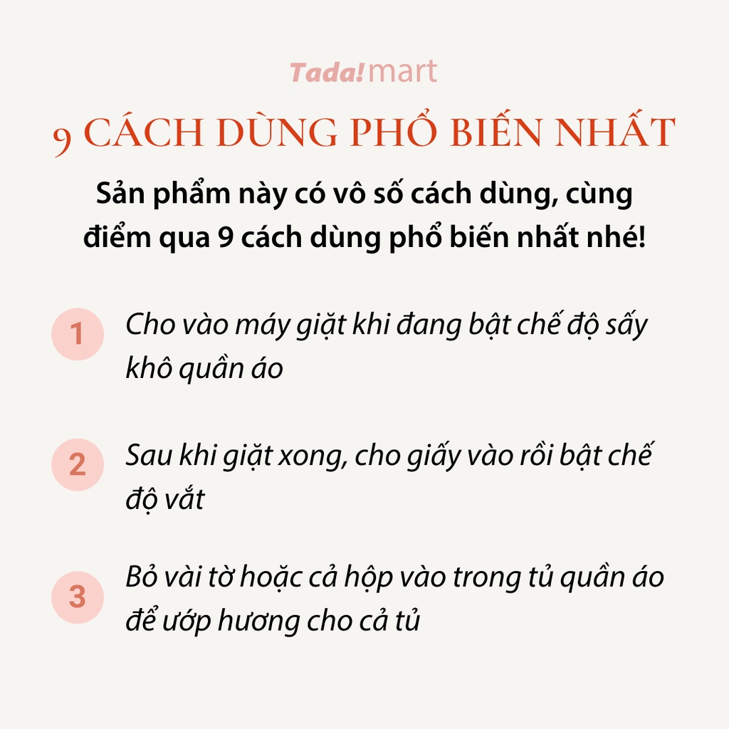 [HỘP/LẺ] Giấy Thơm Quần Áo 4 IN 1 Bounce 160 Tờ Mỹ