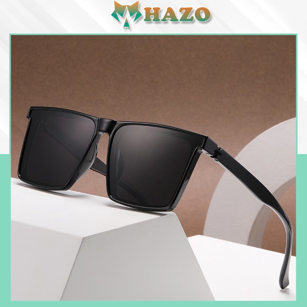 Mắt Kính Thời Trang Kính Râm Form Vuông 639 Sang Chảnh Phong Cách Ulzzang - Hazo