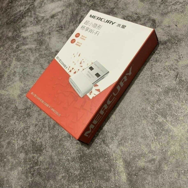 USB mini thu wifi cho máy tính laptop, cục thu wai fai nhỏ gọn Mercury KLH shop