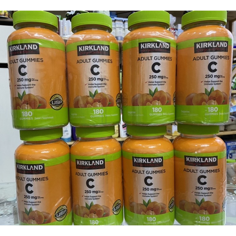 Kẹo dẻo bổ sung vitamin C Kirkland