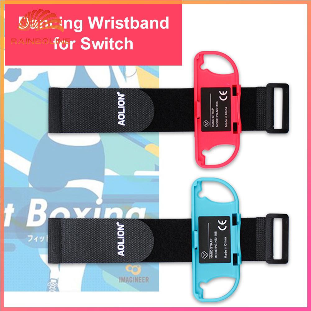 [❥RAIN]Wrist Bands for Joy Con Controller Elastic Strap for Just Dance Game 1 Pair