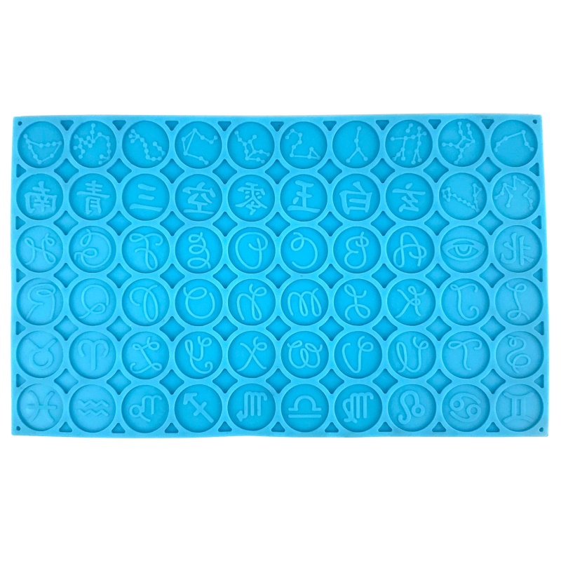 Sa Khuôn Silicone Làm Khuy Măng Sét Hình Cung Hoàng Đạo