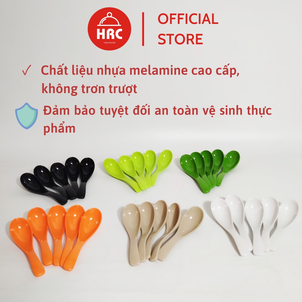 Thìa, muỗng nhựa cao cấp giá rẻ Fataco melamine