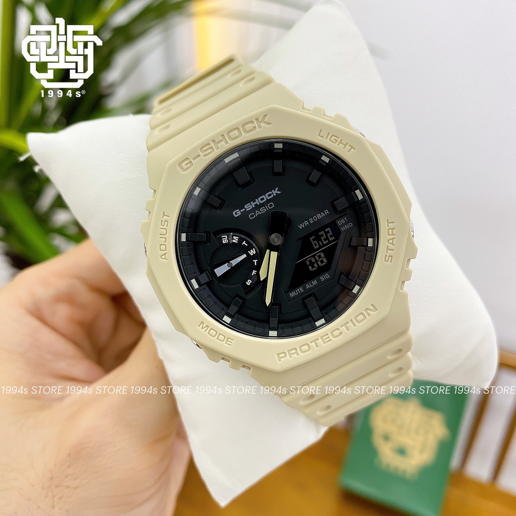 Đồng hồ nam Casio G-Shock GA-2100-5A chống va đập, chống nước 200m, hàng chính hãng