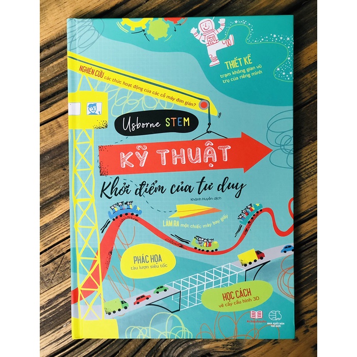 Sách khởi điểm của tư duy kỹ thuật Usborne Stem Á Châu Books