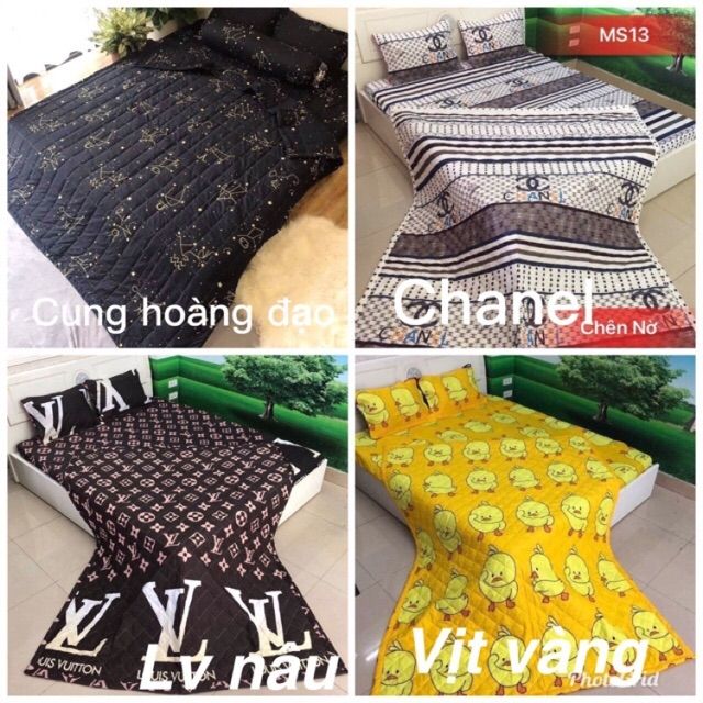 bộ chăn hè ga gối tặng kèm vỏ gối ôm(ib để chọn mẫu) | BigBuy360 - bigbuy360.vn