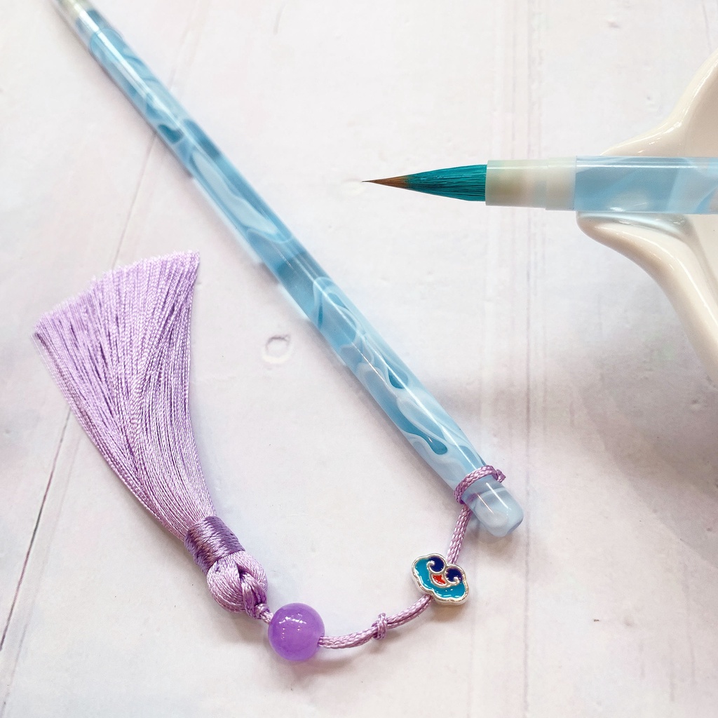 Cọ Vẽ Bút lông Thư Pháp Thanh Ngọc Án - Bút Ý Hiên