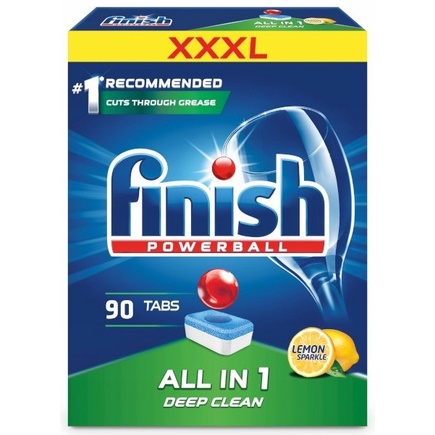 Viên rửa bát Finish All In One 50 viên, 90 viên, 100 viên