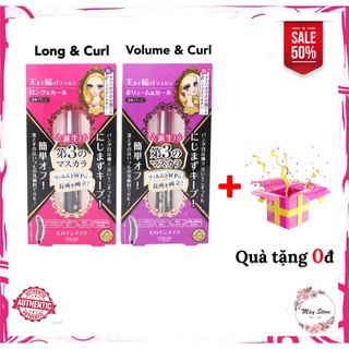 Mascara Kiss Me Nhật Bản siêu dài, dày, cong mi, Chuốt Mi Kiss Me