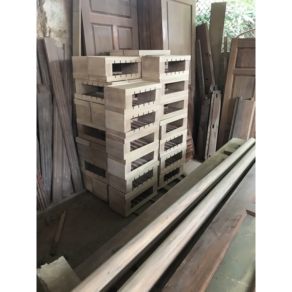 Khay gỗ đựng tông đơ