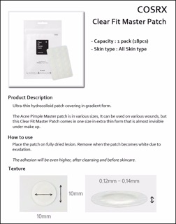 Miếng Dán Mụn Cosrx Clear Fit Master Patch