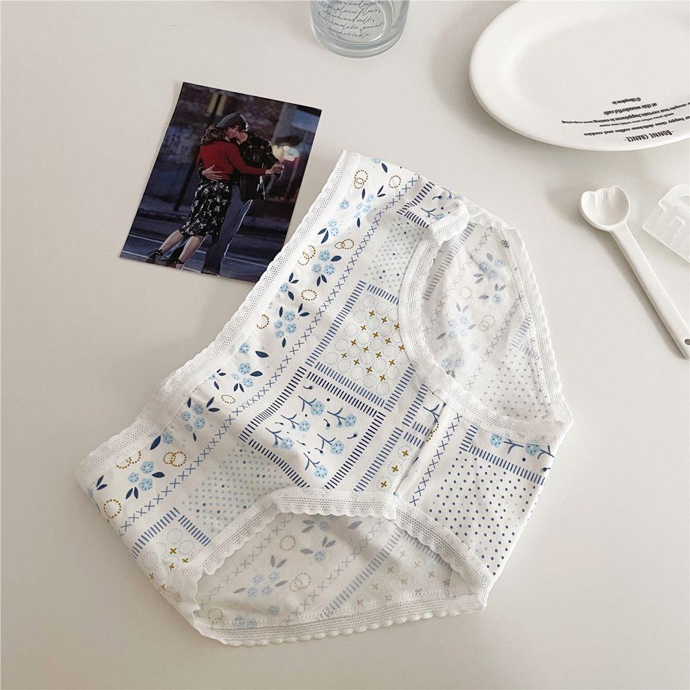 Quần Lót Ren Hoa Không Đường May Phong Cách Lolita Dành Cho Nữ