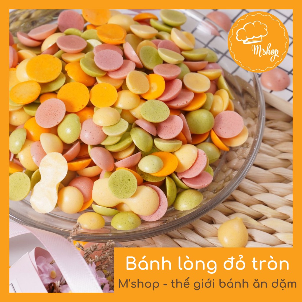 BÁNH ĂN DẶM LÒNG ĐỎ TRỨNG GÀ RAU CỦ - dành cho bé 6 tháng trở lên