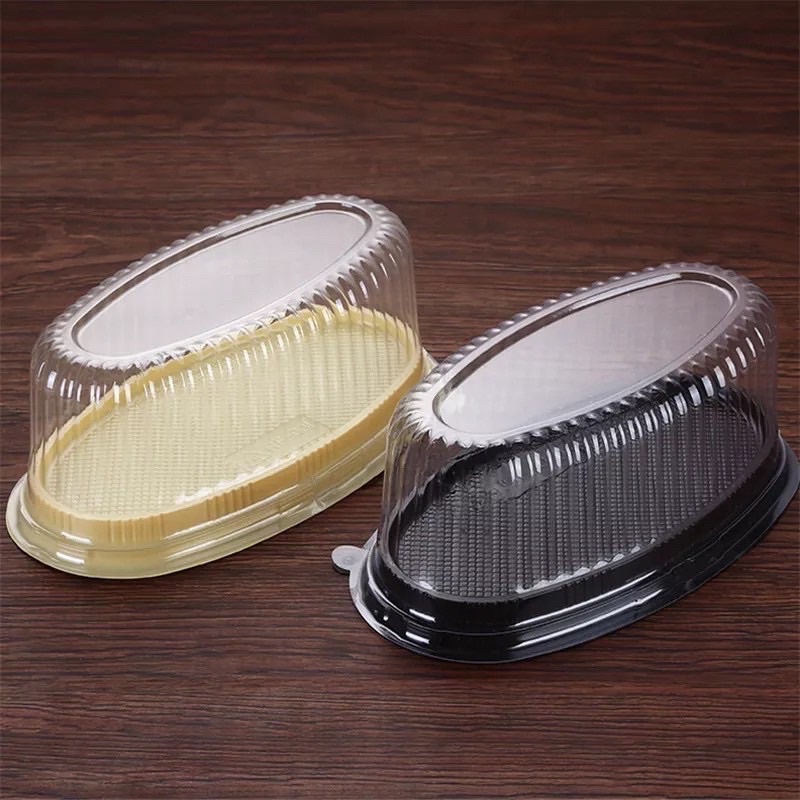 Hộp nhựa oval đựng bánh
