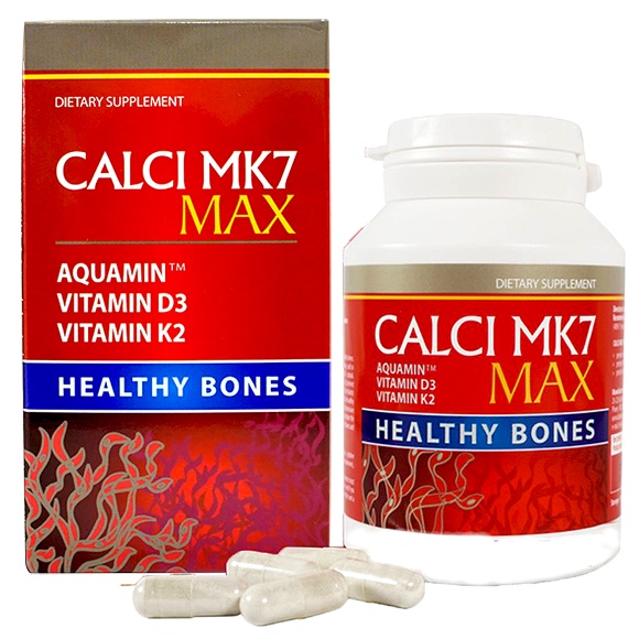 Canxi Tảo Đỏ Tự Nhiên CALCI MK7 Max.Bổ Sung Calci Phụ Nữ Có Thai,Cho Con Bú,Trẻ Nhỏ