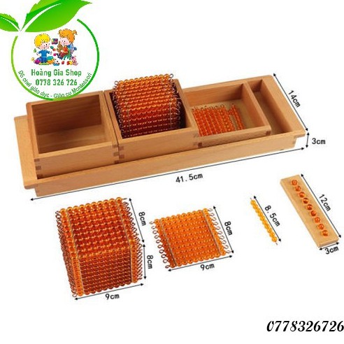 Tạo lượng hệ thập phân/ Khay biến đổi lượng hệ thập phân (Introduction to Decimal Symbols with Trays)