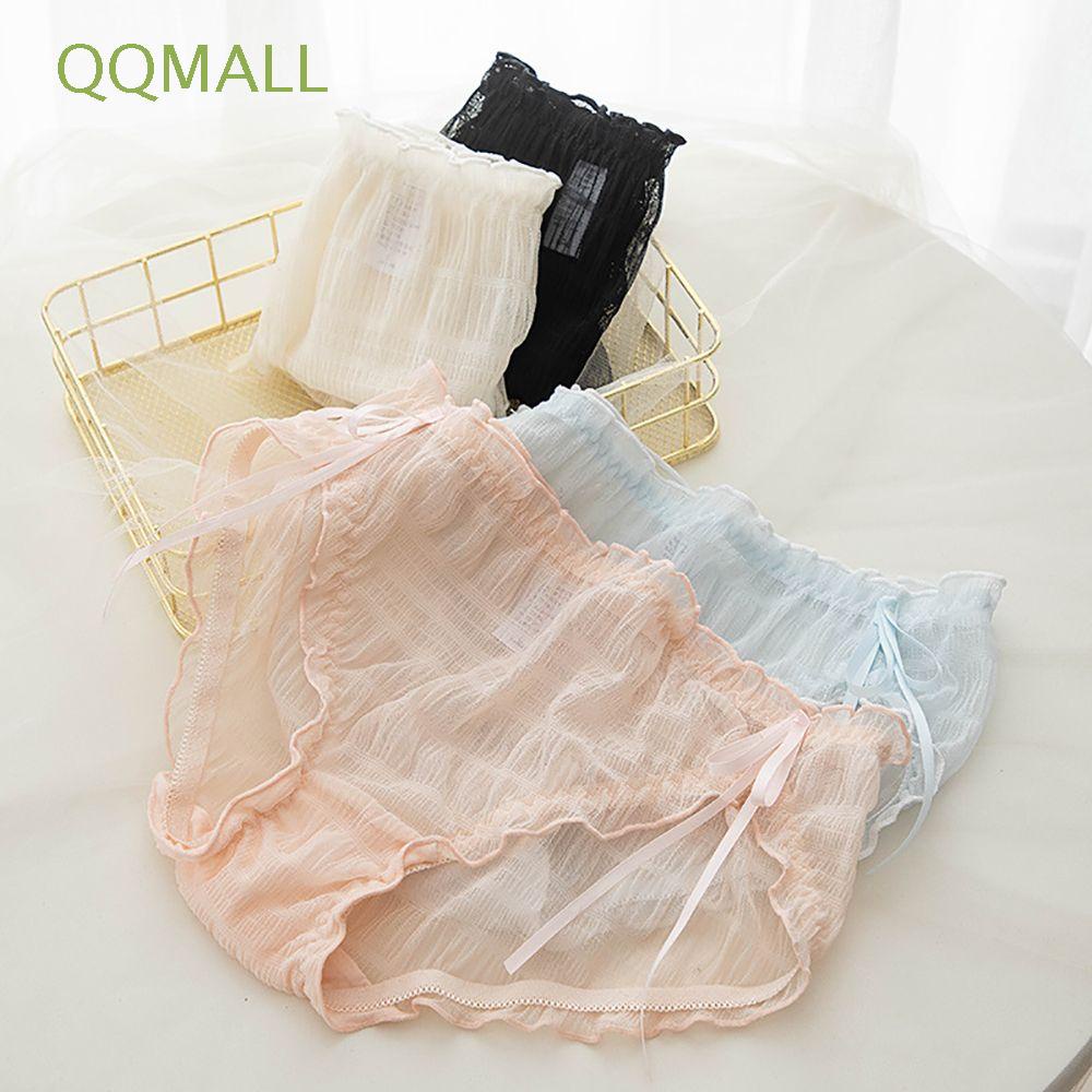 Quần lót cotton không đường may xuyên thấu gợi cảm dành cho nữ