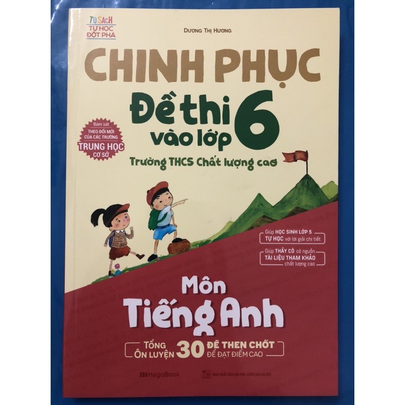 sách Chinh phục đề thi vào lớp 6 trường THCS chất lượng cao môn Tiếng Anh | BigBuy360 - bigbuy360.vn