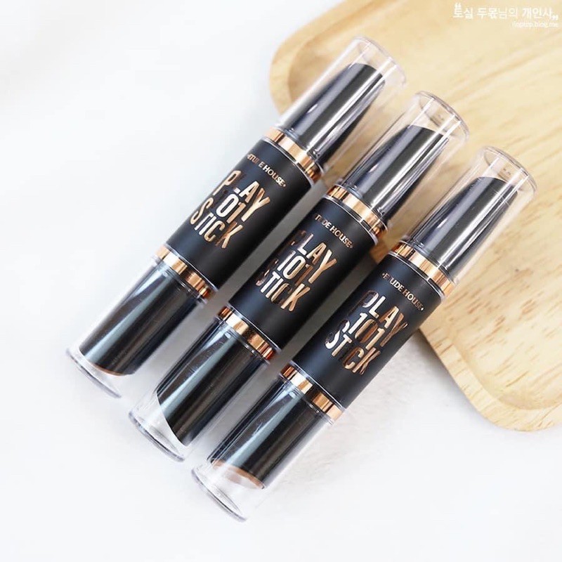 Bút Tạo Khối Hai Đầu Etude House Play 101 Stick Contour Màu 01 | BigBuy360 - bigbuy360.vn