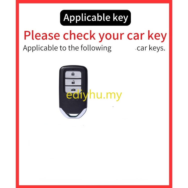 Vỏ Bọc Chìa Khóa Điều Khiển Từ Xa Bằng TPU Mềm Cho Xe Hơi Honda Civic City Accord CRV CR-V XR-V Odyssey Vezel