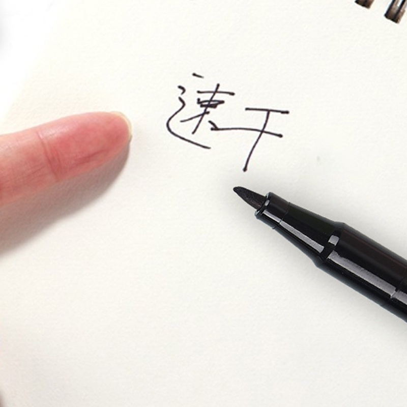 Bút Lông Hai Mặt Với Ngòi Mảnh Siêu Mịn Cho Trường Học Và Văn Phòng