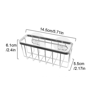 Solid Home Wall Mounted Restaurant Suction Cup Heavy Duty Kitchen Sink Easy Install No Drilling Sponge Holder