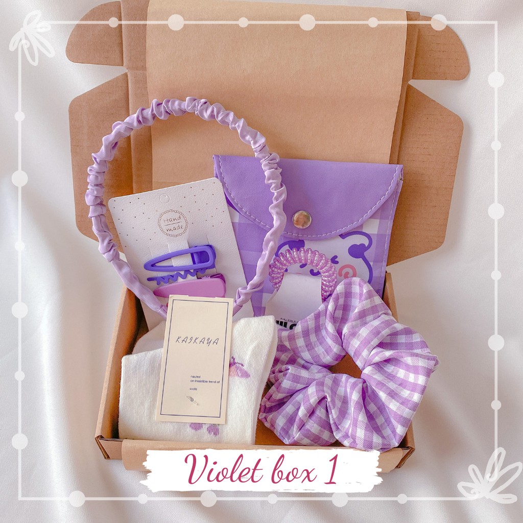 Set quà tặng sinh nhật💖 đặc biệt cho bạn nữ, 1 box gồm 2-6 món quà dễ thương