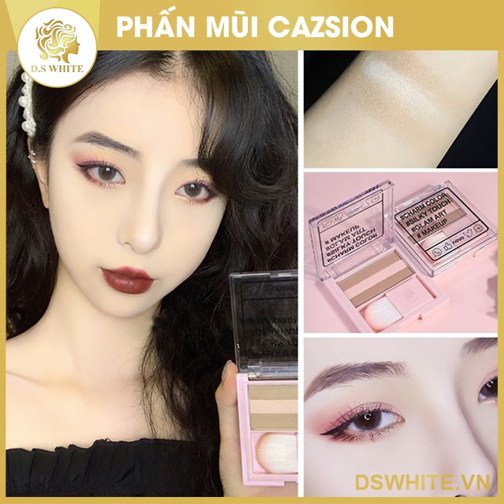 Phấn Tạo Sóng Mũi Cazsion Tạo Nền, Làm Cao Mũi, Tạo Khối Mũi, Xương Quai Xanh Dạng Phấn | BigBuy360 - bigbuy360.vn
