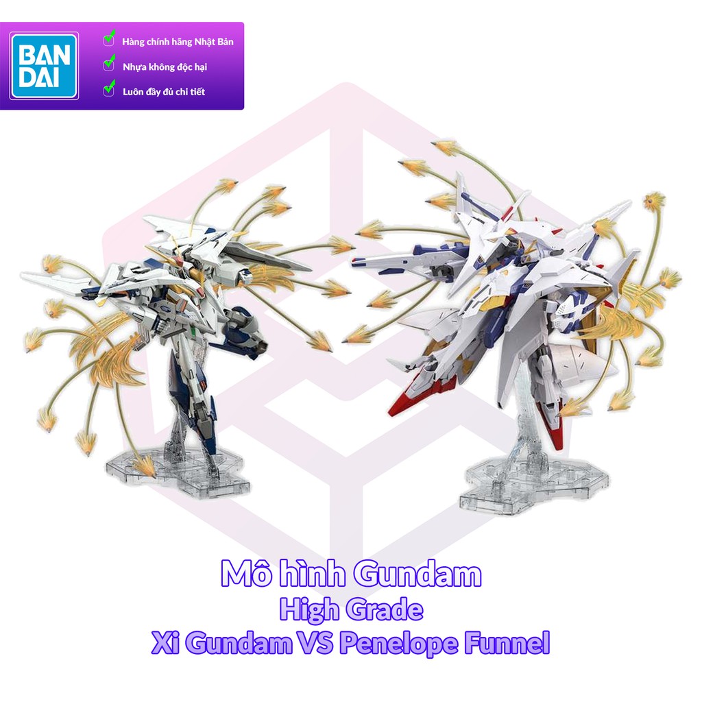 Mô hình Gundam Bandai HG Xi Gundam VS Penelope Funnel Missile Effect Set 1/144 UC MS Gundam [GDB] [B