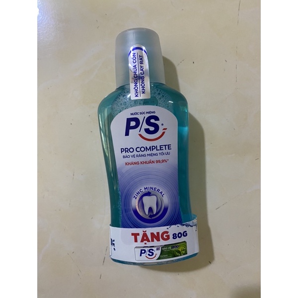 Nước súc miệng P/S Pro Complete 300ml