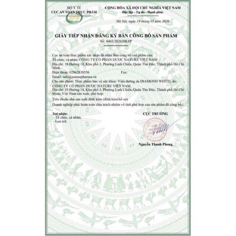 Diamond white viên uống trắng da mẫu mới 2020 | BigBuy360 - bigbuy360.vn