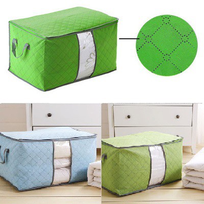 Túi Vải Đựng Quần Áo Chăn Màn Size 60CM - Túi Đựng Đồ Cỡ Lớn Đa Năng