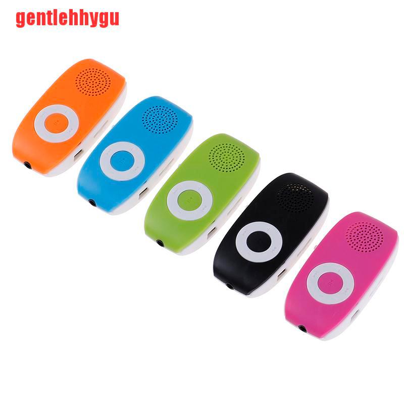 Máy Nghe Nhạc Mp3 Hỗ Trợ Thẻ Tf Có Kẹp Gắn Tiện Lợi