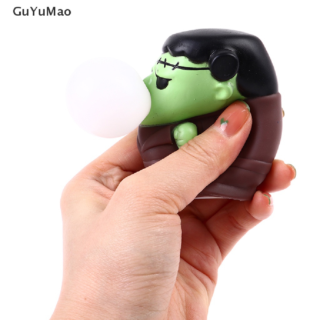 [cxGUYU] Đồ Chơi Bóp Xả Stress Hình Động Vật Bí Ngô Ma Voi Cho Halloween PRTA