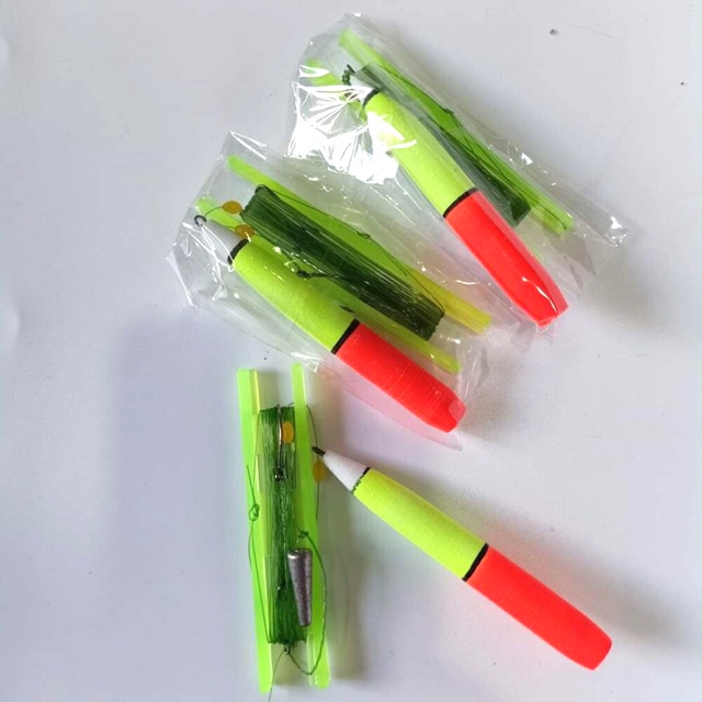 Bộ phao, chì, lưỡi, cước câu cá rô, cá nhỏ, cá lớn
